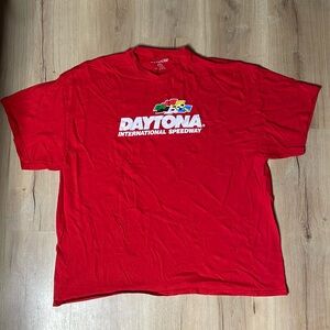 NASCAR Daytona Speedway Red T-Shirt.‎ Size XXL. Good used condition.